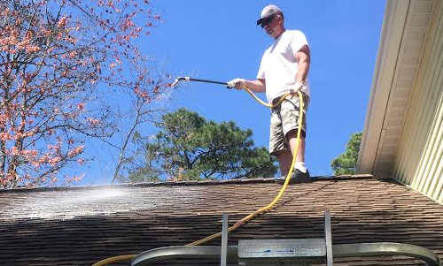 roof cleaning